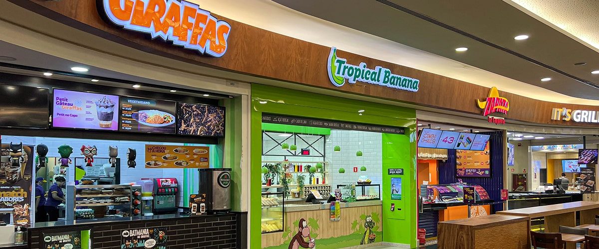 Tropical Banana - Giraffas - Zapata - Its Grill - Park Shopping Barigüi